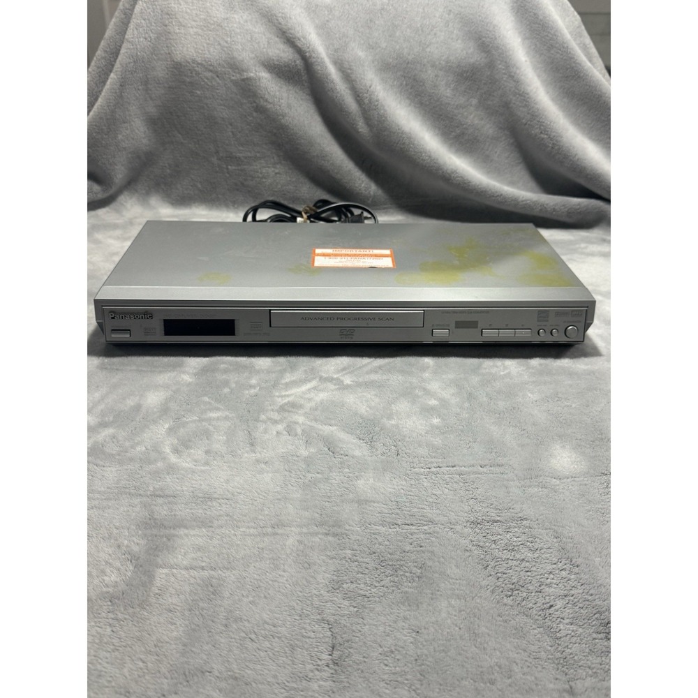 Panasonic DVD-S27‎ DVD Player with Remote Control tested Working